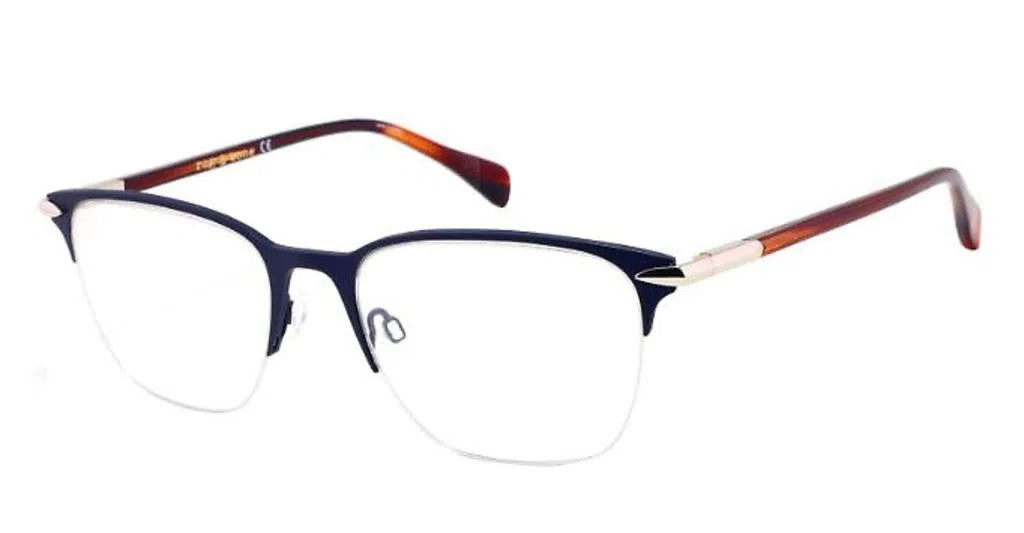 Rag & Bone 7029 Eyeglasses - Semi Matte Dark Ruthenium - view 6
